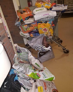 Gift van Dierenvoedselbank Amersfoort